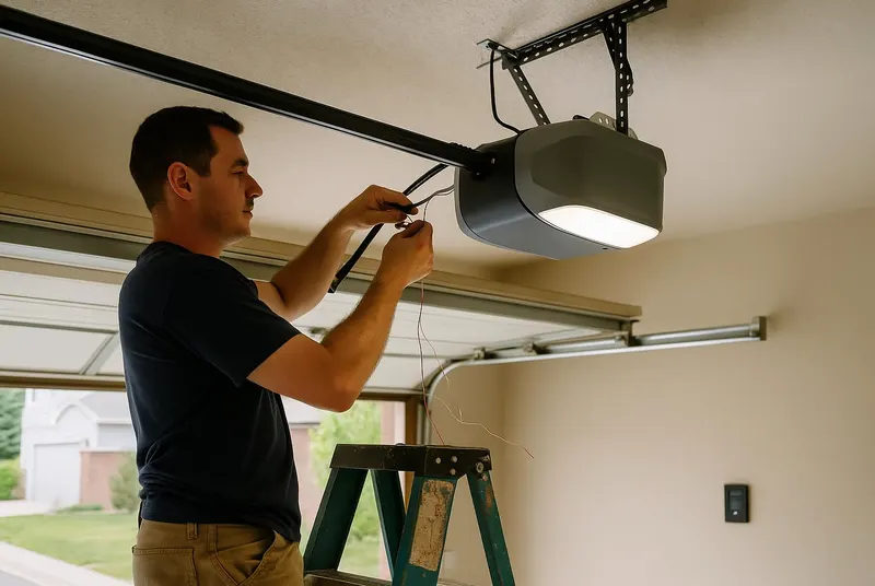 Off Track Door Repair in Winter Haven